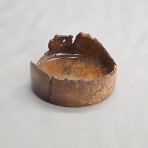 Red Wood Bowl