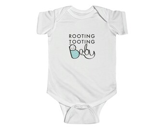Rooting Tooting Baby Infant Onesie