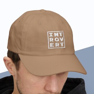 Introvert Dad Baseball Cap, Introvert Cap, Gift For Introvert, Homebody Hat Anti Social Introvert Hat, Dad Hat, Introvert Homebody, Hat