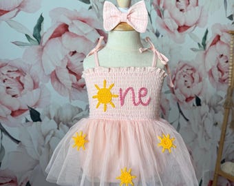 First Trip Around The Sun “One” Tutu Romper, Wild One Party Theme