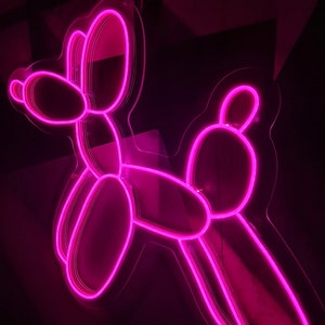 Dog Neon Sign İnflatable Dog Neon Light LED Neon Sign - Etsy