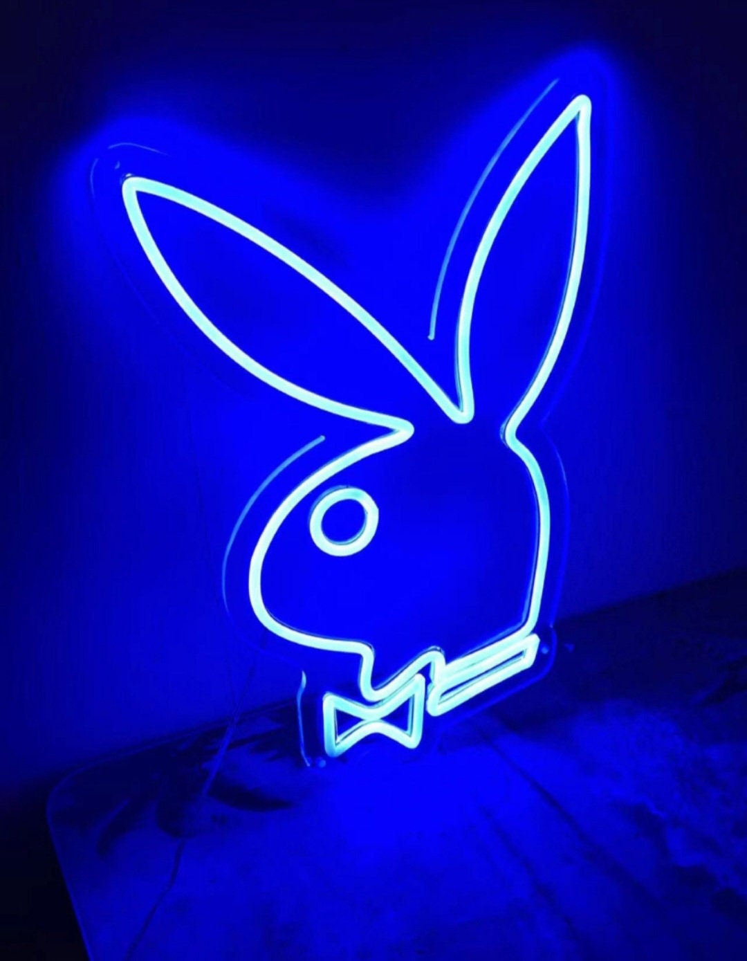 Playboy Rabbit Neon Sign Rabbit Neon Light LED Neon Sign - Etsy