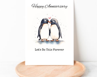 Huxters Biglietto di auguri per 32° anniversario – Here's a Toast – Divertente biglietto di anniversario per lui e per lei, 148 mm x 148 mm, biglietto
