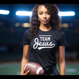 Team Jesus Shirt Personalized Team Jesus Shirt Christian Shirts Faith T-Shirts Personalized Gifts Christian Clothing Personalized Tops