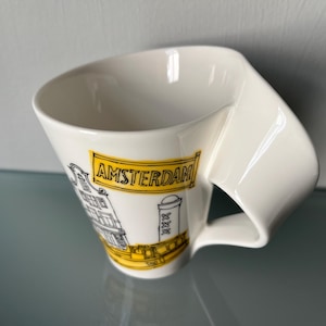 Villeroy & Boch Rare Amsterdam NewWave Caffe mug, made of premium porcelain in Germany.
