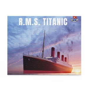 TITANIC Puzzle (120,252,500Piece) Titanic Alive & Well Sailing Shining Seas in 28 Stunning Christmas, Birthday Gift, Titanic Fan Gift