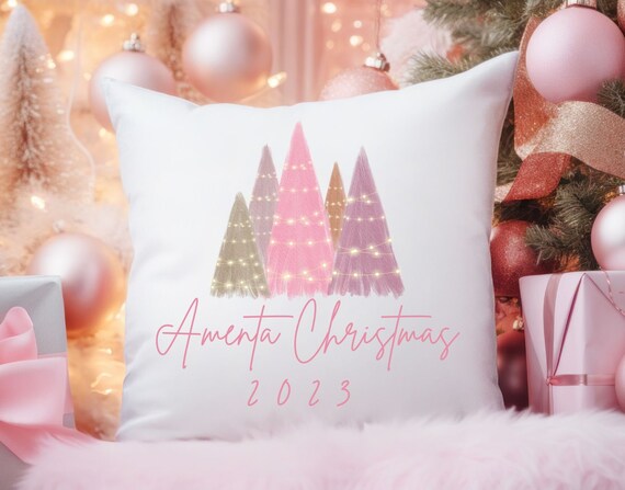 Boho christmas online pillow