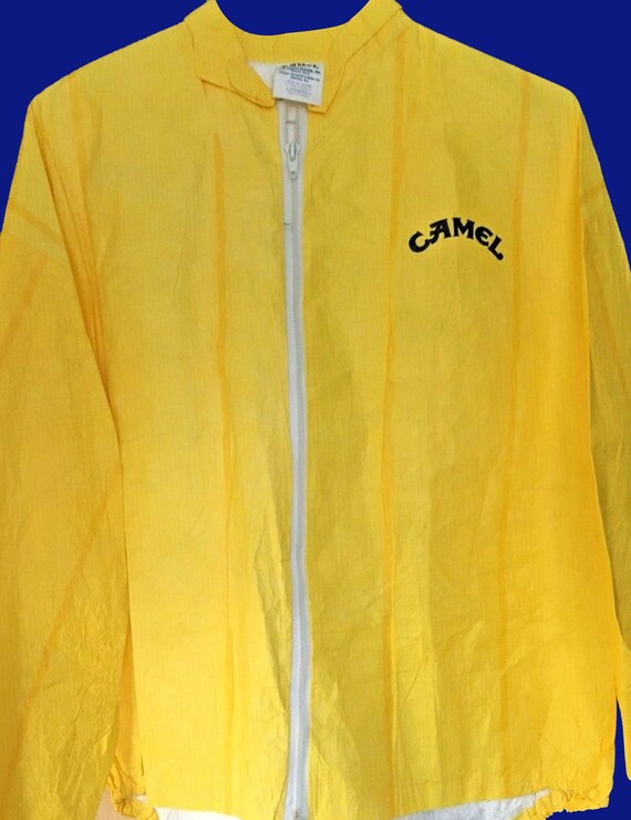 Camel Cigarettes Jacket Vintage Tyvek Camel Joe Deads… Gem