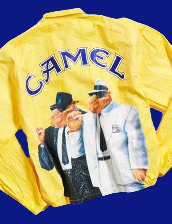Camel Cigarettes Jacket Vintage Tyvek Camel Joe Deads… Gem