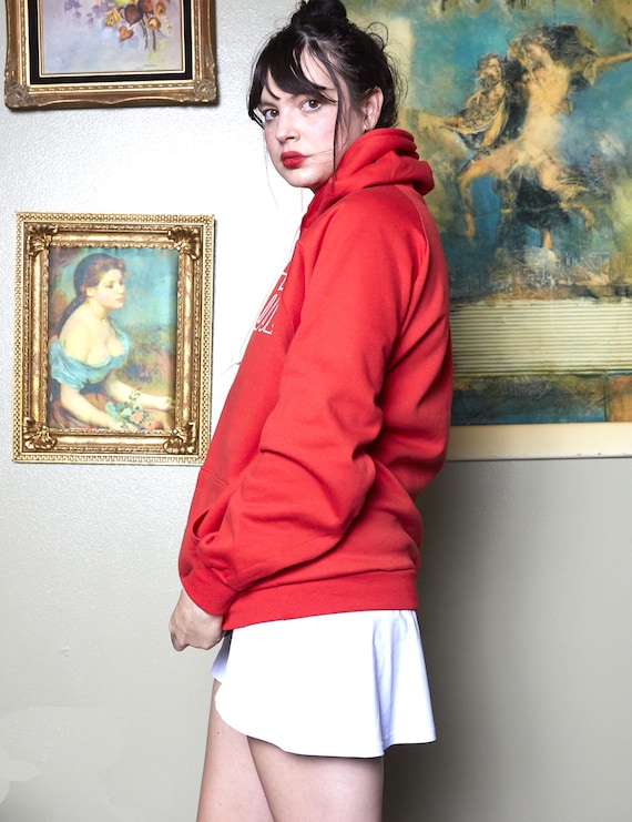 80s Marlboro Hoodie Sweatshirt Cigarette Brand Pullover