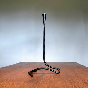 Hand Forged Iron Candle Stand - Candlestick