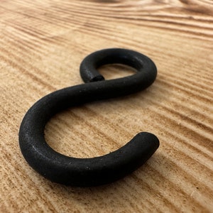 Hand Forged Wrought Iron Hook | Blacksmith Made