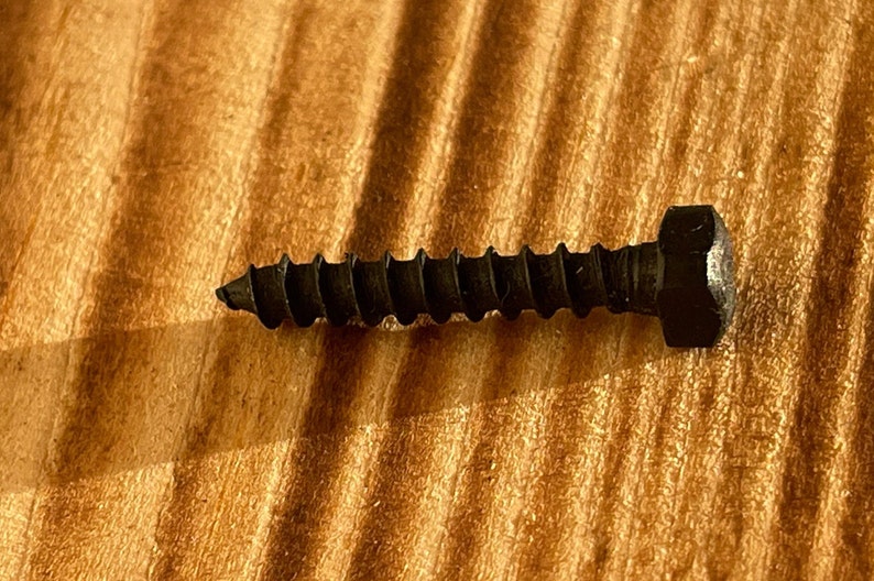 Blacksmith Hand Iron Square Head Screws Different Etsy