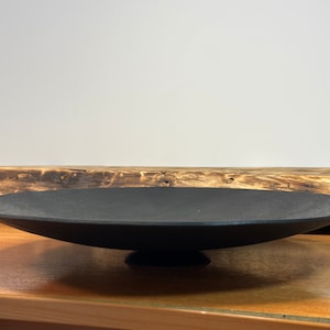Metal Dish | Black Handmade Burnt Iron Bowl | Fruits | Nuts | As Decor | Home décor Decorations | Home Styling | Handmade | Wrought Iron