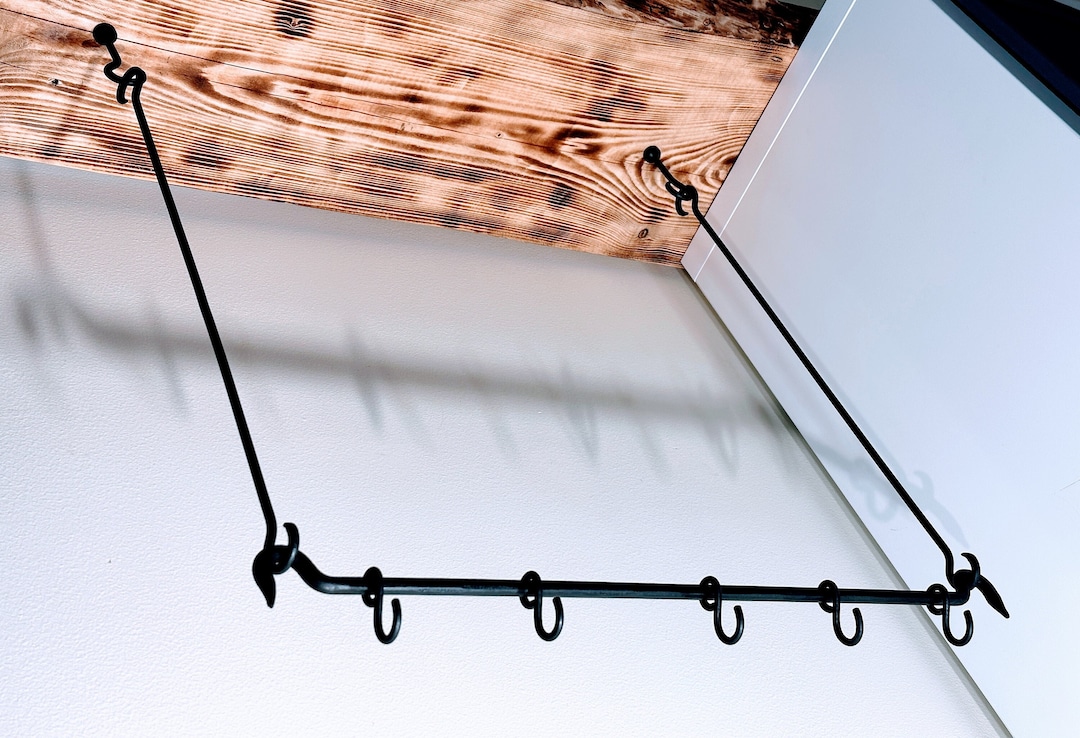Hanging Rail Rack Ceiling Mounted Bracket System | Ceiling Hook ...