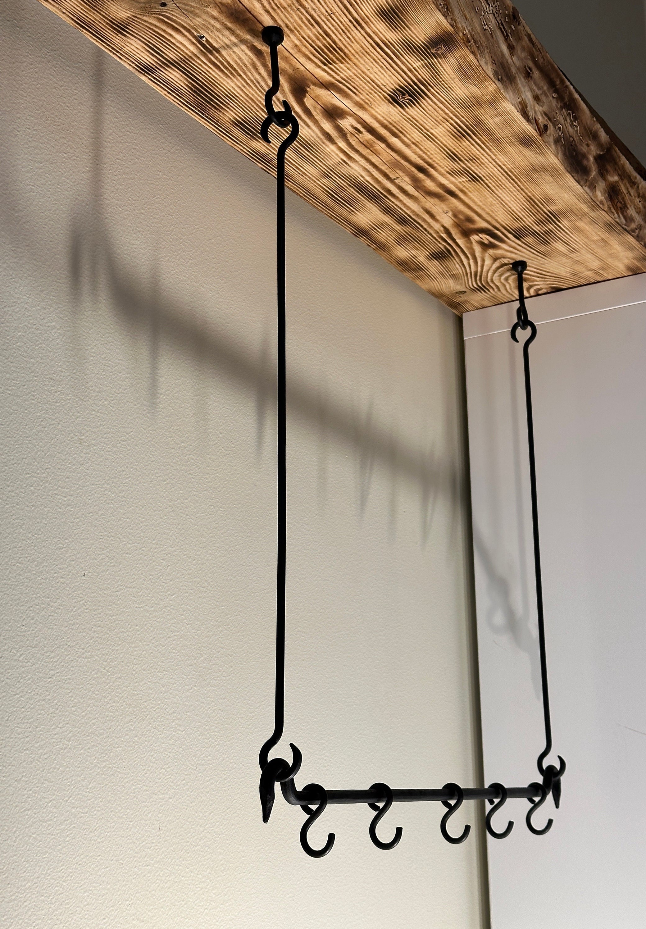 Hanging Rail Rack Ceiling Mounted Bracket System Ceiling - Etsy UK