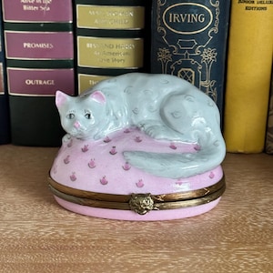 Cat Limoges Box - Etsy