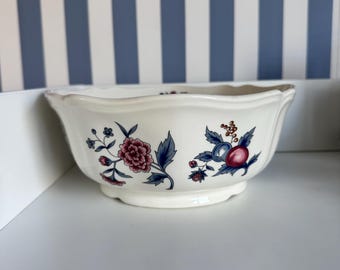 Vintage Wedgwood Williamsburg Potpurri Salladsskål – Engelskt benporslin Blommorskål
