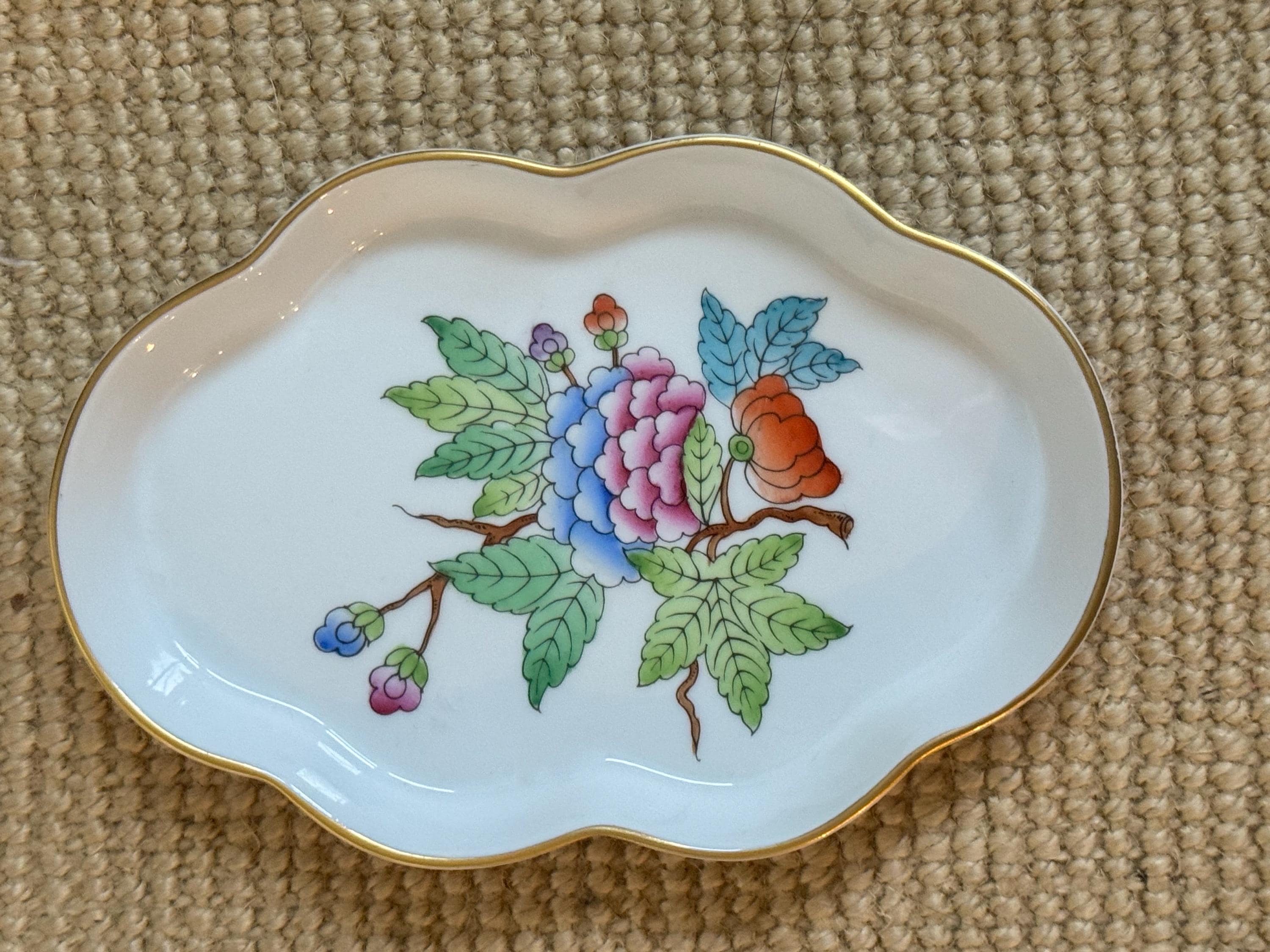 Herend Hungary Hand Painted Porcelain - Etsy