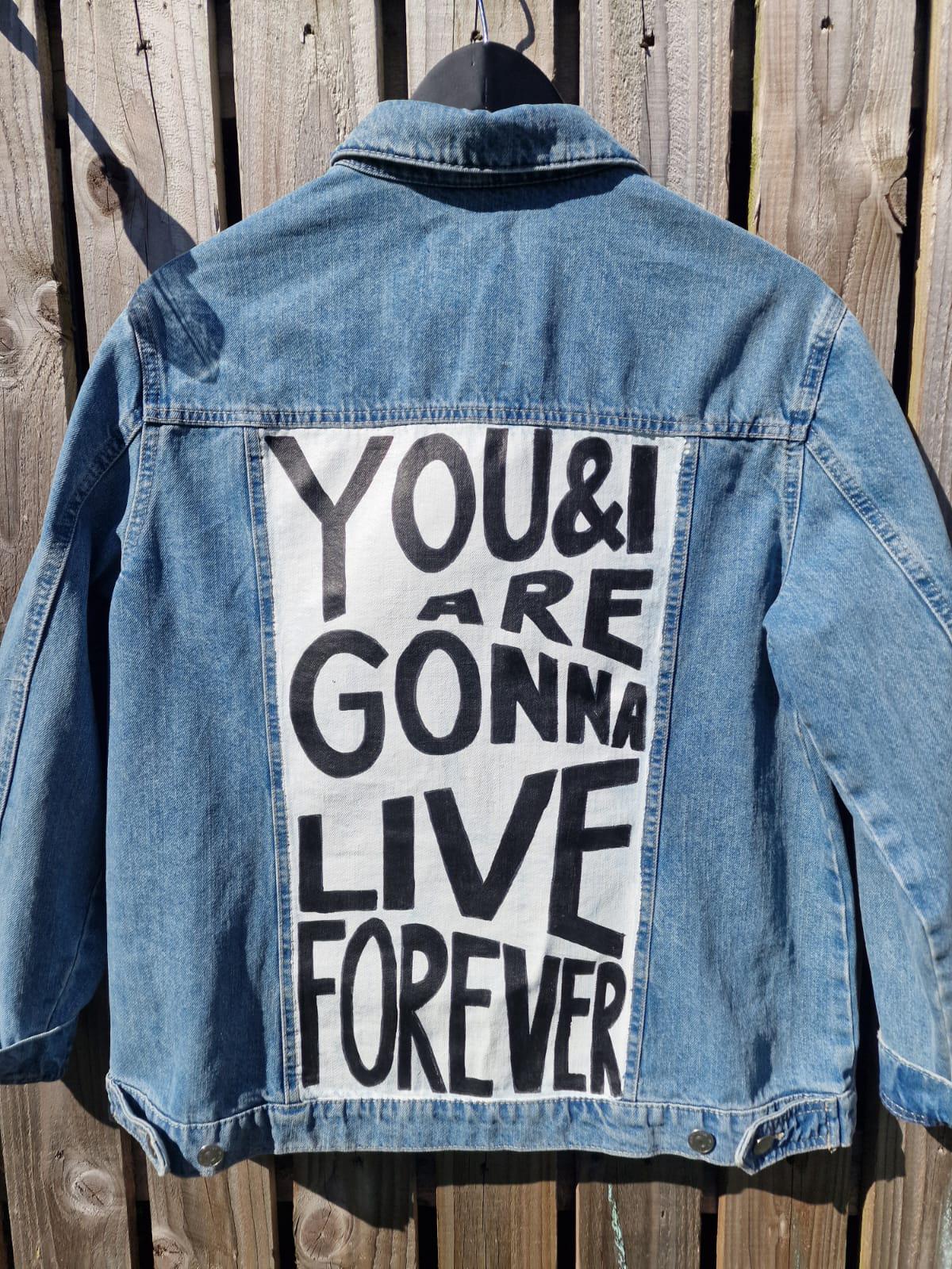 Custom Lyric Jacket - Etsy