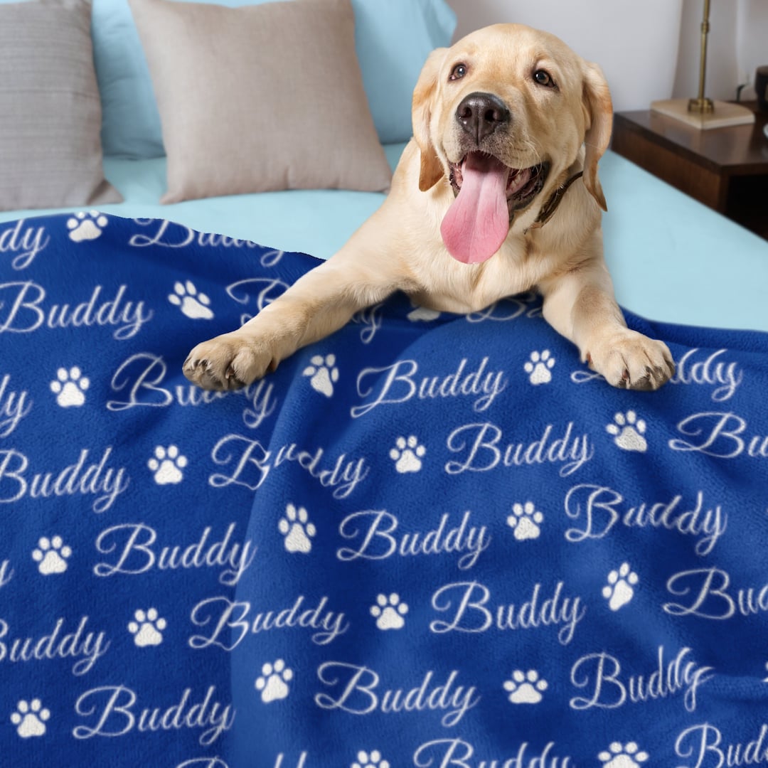 Blankets With Name Dog Blanket Personalized Custom Hipster Dogs