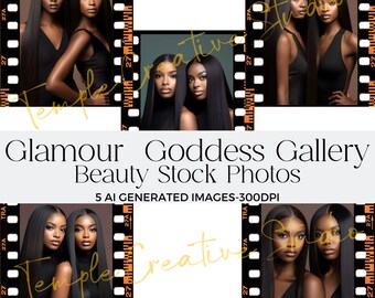 Stock Bilder - Afroamerikanische Models, Beauty Stock Fotos, Haar Stock Fotos, Makeup Stock Fotos, Branding Stock Fotos, Mode