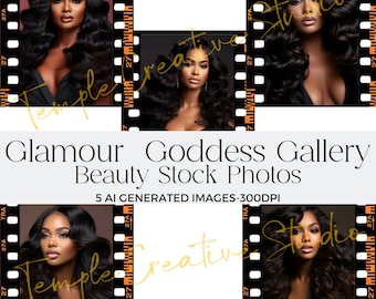 Stock Bilder - Afroamerikanische Models, Beauty Stock Fotos, Haar Stock Fotos, Makeup Stock Fotos, Branding Stock Fotos, Mode