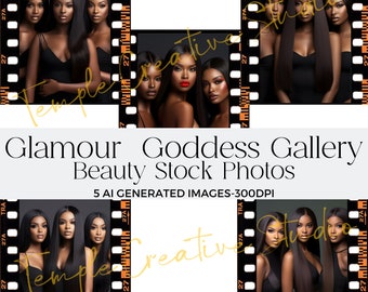 Stock Bilder - Afroamerikanische Models, Beauty Stock Fotos, Haar Stock Fotos, Makeup Stock Fotos, Branding Stock Fotos, Mode
