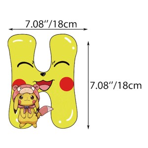 Pokemon Birthday Backdrop and Banner: Pikachu & Friends Party Decoration (3x5 ft) image 10