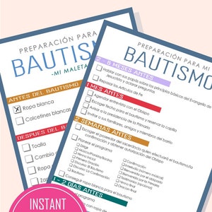 Peut inclure: Une liste de contrôle pour la préparation d'un baptême. La liste de contrôle est divisée en trois sections : 2 à 6 mois avant, 1 mois avant et 2 semaines avant. La liste de contrôle comprend des tâches telles que parler aux parents de l'Évangile, planifier une rencontre avec l'évêque et choisir une date pour le baptême.