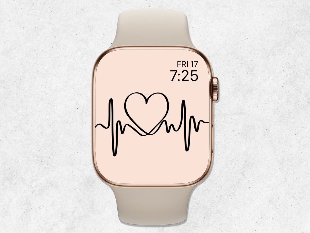 Nurse Apple Watch Wallpaper Nurse Apple Watch Face Heartbeat Etsy