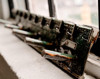 MACKINAC BRIDGE Steel Coatrack