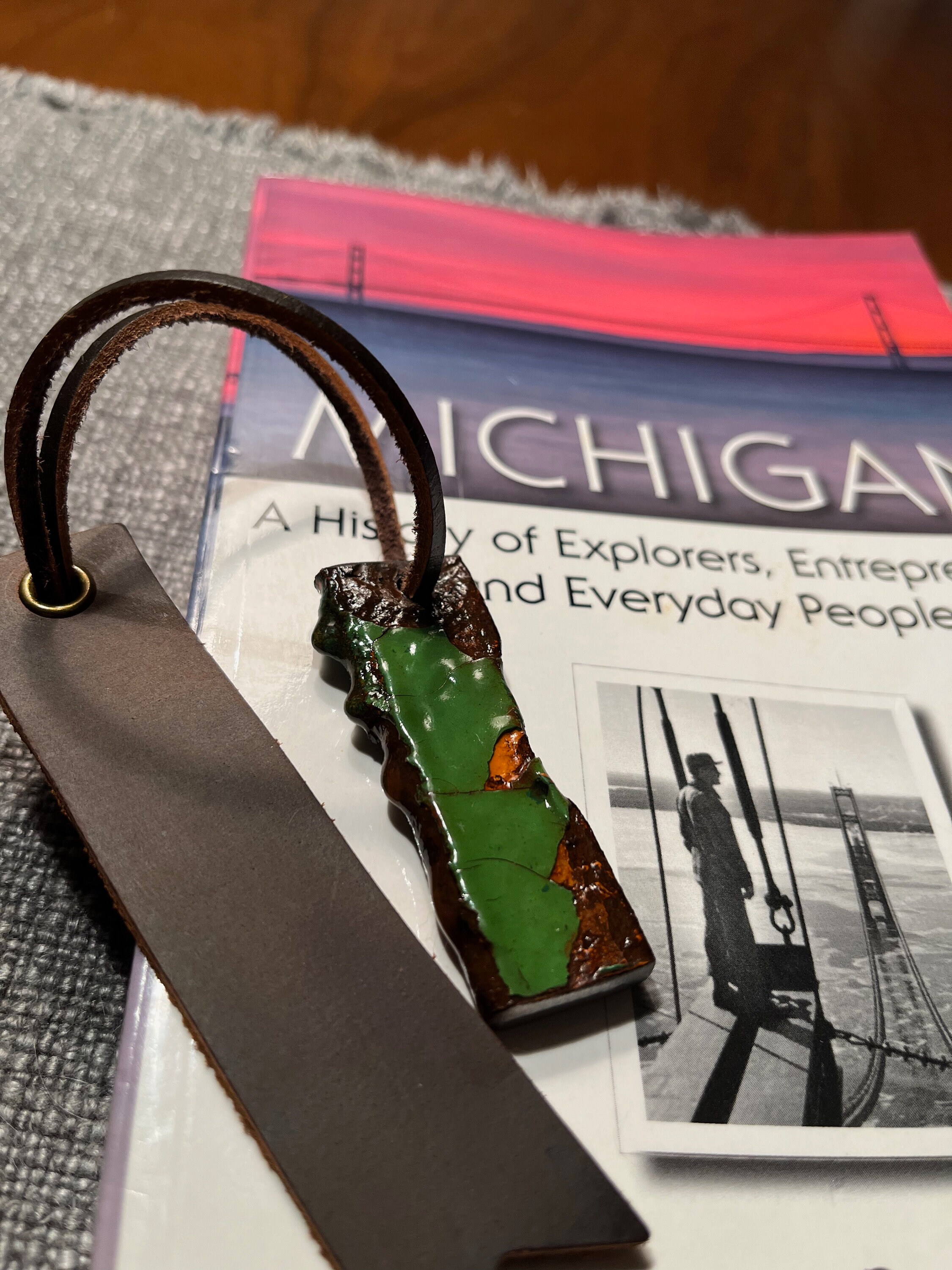 MACKINAC BRIDGE Steel Simple Bookmark. 3.00 Shipping - Etsy