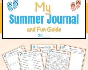 Kid's Summer Journal & Fun Guide