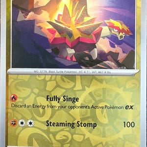 Turtonator - Rare Pokémon Card with 100 HP or Higher (Original Version)