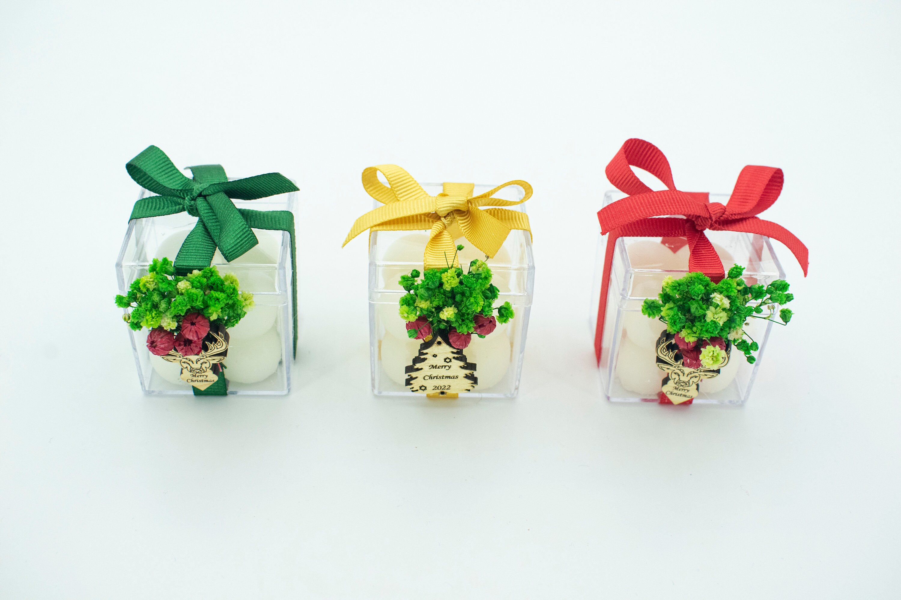 50 PCS Christmas Gift, Candle in Bulk, Party Favor, Merry Christmas Gift, Noel Favors, Handmade