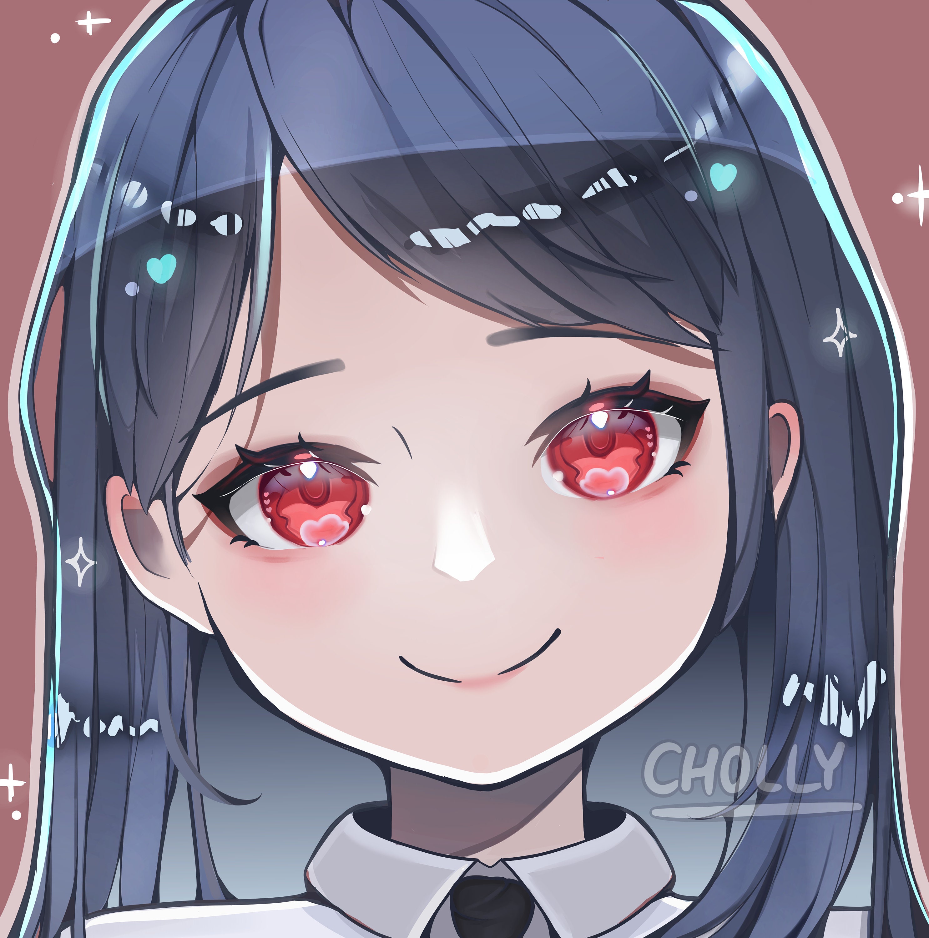 Icon Avatar in Anime Stlye Headshot Art Commission - Etsy