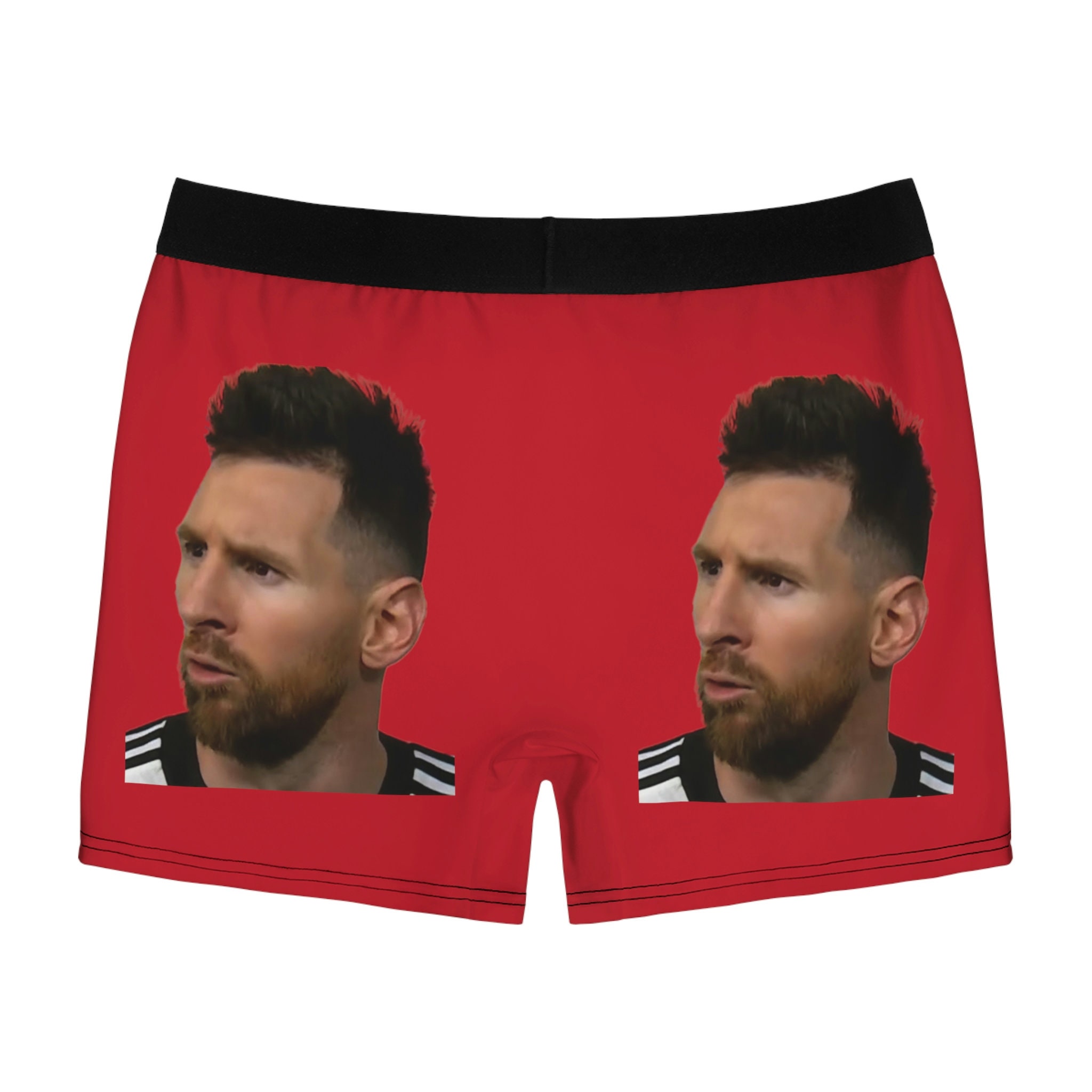 Messi Boxers Qué Miras Bobo Men's Boxer Briefs Red Etsy Australia