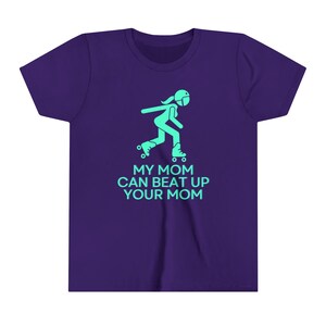 Roller Derby Mom | Kids T-shirt | Funny | Gift | Tee | Cute | Game Day | Derby Fan | Child of Player | Moms Cheerleader | Boutfit