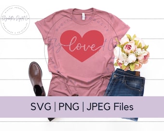 Liefde met al je hart SVG, Liefde svg bestanden, Valentijnsdag SVG, Valentijnsdag SVG, Valentine Shirt svg, Commercieel Gebruik Valentines svg Bestand