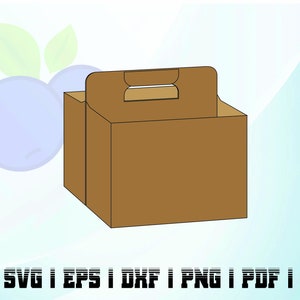 six pack verpakkingsdoos sjabloon bierfles vervoerder svg vak ontwerp vorm cricut direct downloaden
