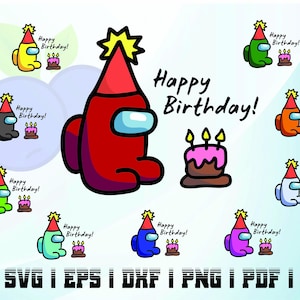 onder ons gelukkige verjaardag svg cricut klaar bundel kleuren direct downloaden
