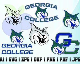georgia college svg cricut ready uni alumni graduation congrats 2023 bundle instant download