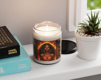Flameheart Candle For Bold Rituals & Fire Element Magic Scented Soy Candle 9oz