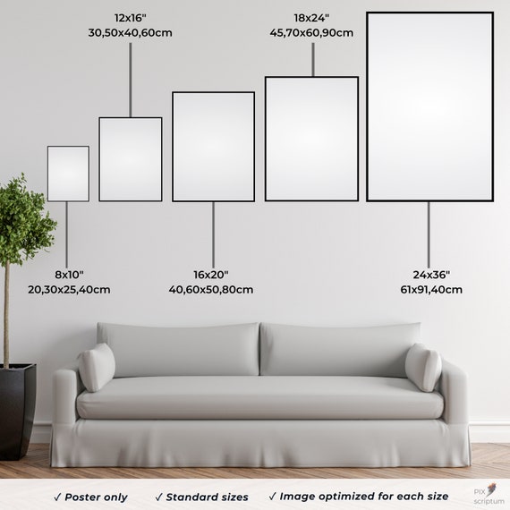 Abstract Wall Art - Printing Poster for Jumbled up - Interior