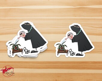 Dood tuinieren sticker