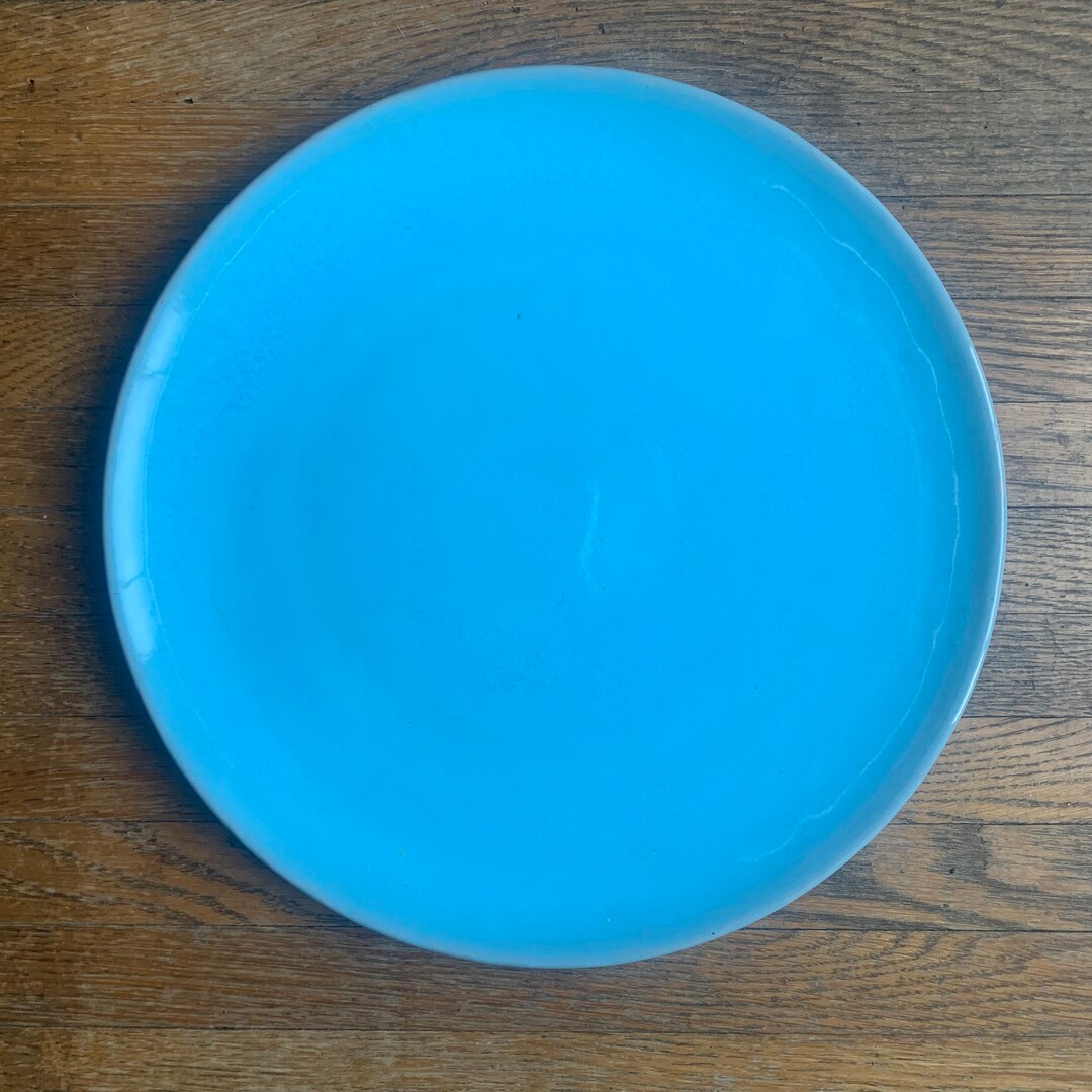 Catalina Pottery 12 In. Chop Plate, Blue - Etsy
