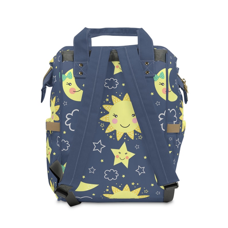 Personalized Modern Stylish Diaper Bag Backpack Tote Purse Baby Nursery