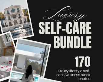 Faceless Black Woman Stock Photo Bundle, 170 Luxury Self Care Wellness Aesthetic Stock Images For Social Media, Luxury Lifestyle, Soft Life