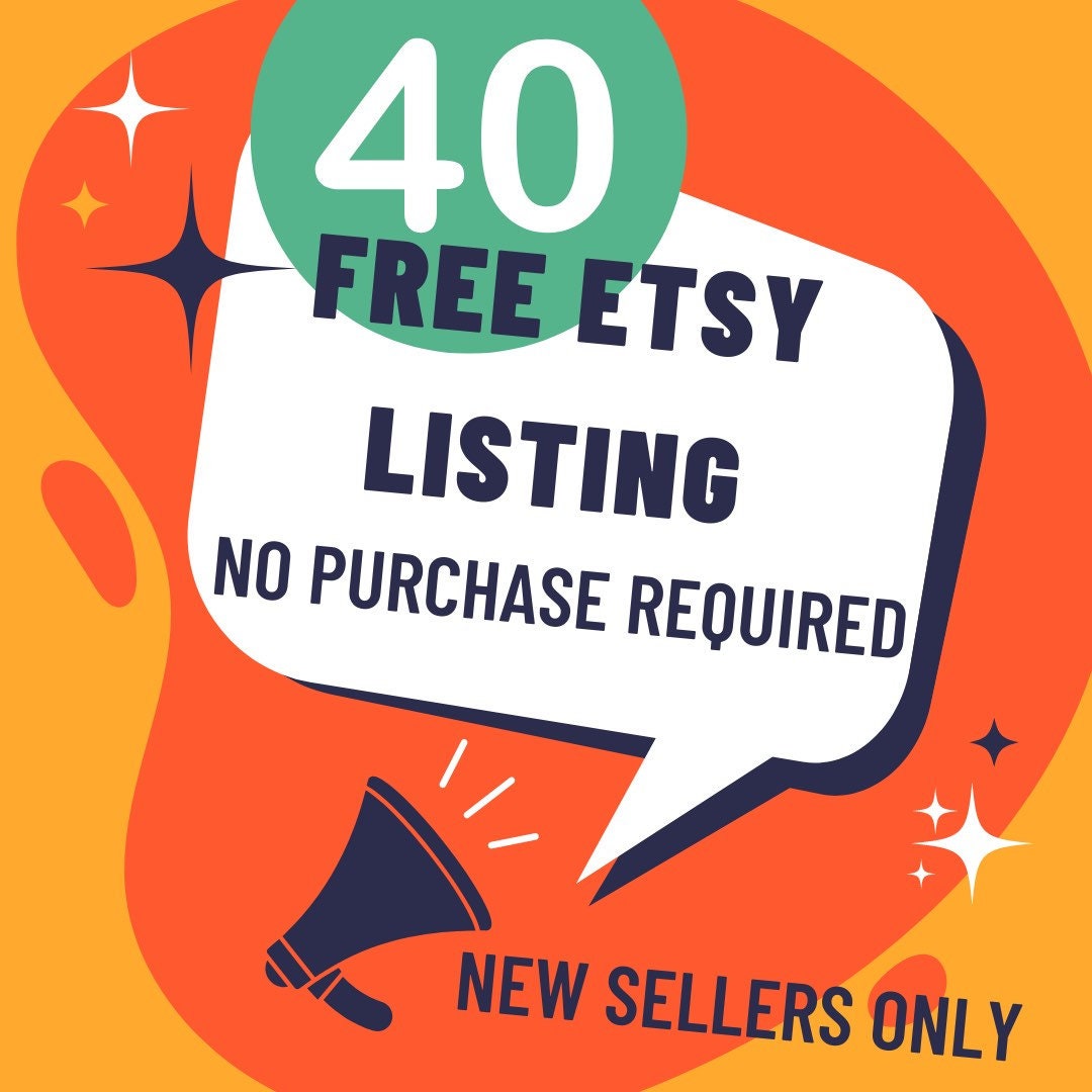 40 Etsy Free Listings Free Etsy Listings List 40 Product Etsy